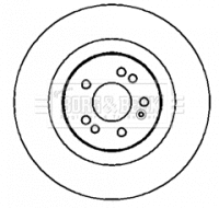 Brake Disc (BBD5738S)