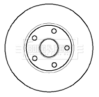 Brake Disc (BBD5910S)