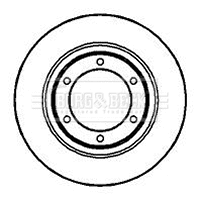 Brake Disc (BBD4884)