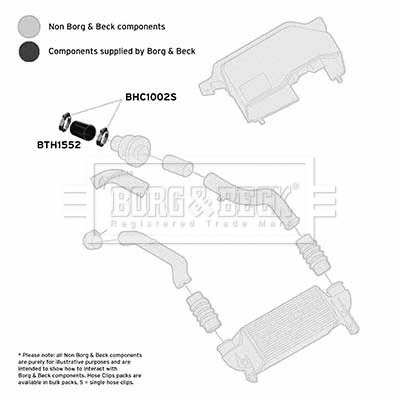 Charge Air Hose (BTH1552)
