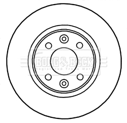 Brake Disc (BBD5328)