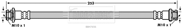 Brake Hose (BBH7656)
