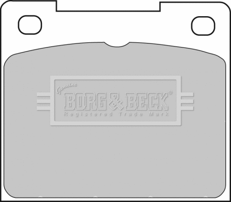 Brake Pad Set, disc brake (BBP1307)