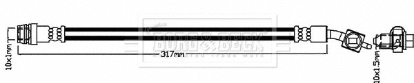 Brake Hose (BBH8307)