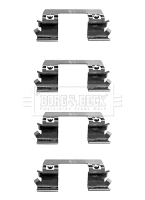 Accessory Kit, disc brake pad (BBK1369)