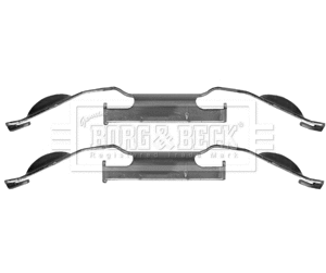 Accessory Kit, disc brake pad (BBK1228)