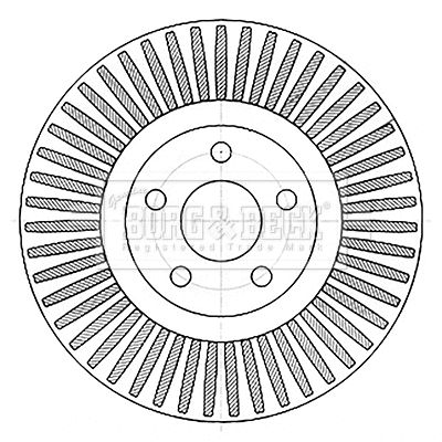 Brake Disc (BBD6124S)