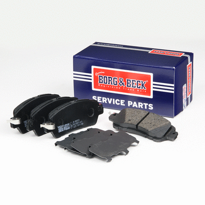 Brake Pad Set, disc brake (BBP2573)
