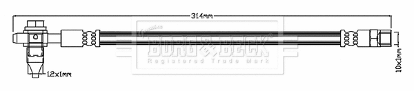 Brake Hose (BBH8804)