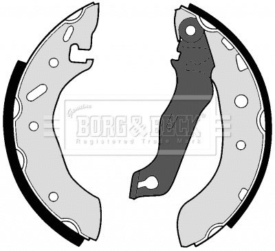 Brake Shoe Set (BBS6256)