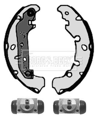 Brake Shoe Set (BBS1128K)