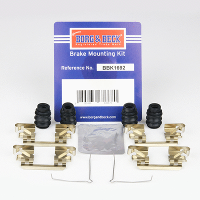 Accessory Kit, disc brake pad (BBK1692)