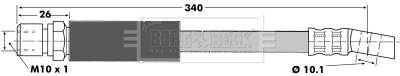 Brake Hose (BBH6339)