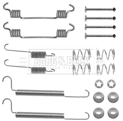 Accessory Kit, brake shoes (BBK6133)