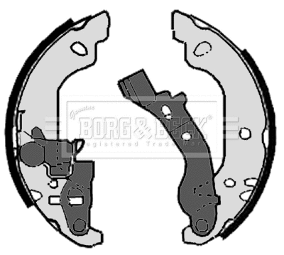 Brake Shoe Set (BBS6337)