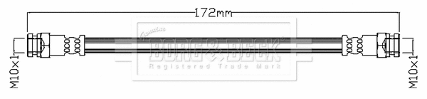 Brake Hose (BBH8768)