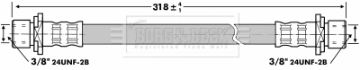 Brake Hose (BBH6864)