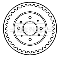 Brake Drum (BBR7139)
