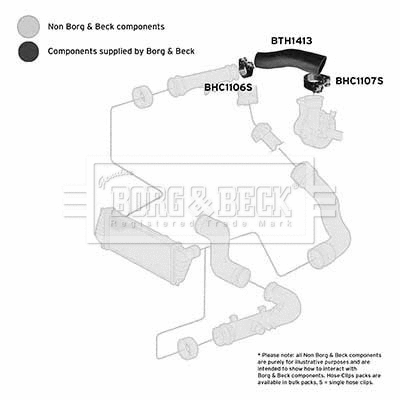 Charge Air Hose (BTH1413)