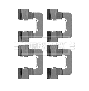 Accessory Kit, disc brake pad (BBK1257)