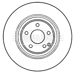Brake Disc (BBD5737S)