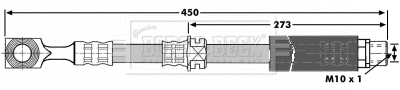 Brake Hose (BBH7123)