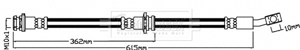 Brake Hose (BBH8429)