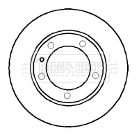 Brake Disc (BBD5700S)