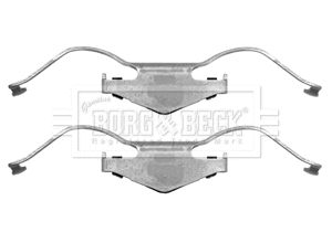 Accessory Kit, disc brake pad (BBK1402)