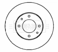 Brake Disc (BBD4347)