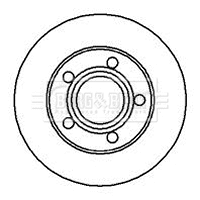 Brake Disc (BBD4182)