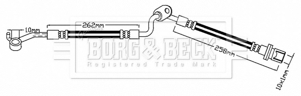 Brake Hose (BBH7485)