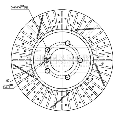 Brake Disc (BBD5976S)