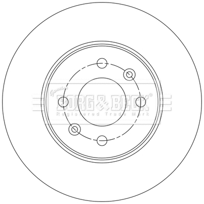 Brake Disc (BBD5549)