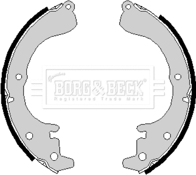 Brake Shoe Set (BBS6165)