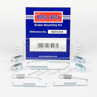 Accessory Kit, brake shoes