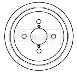 Brake Drum (BBR7063)