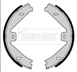 Brake Shoe Set, parking brake (BBS6417)