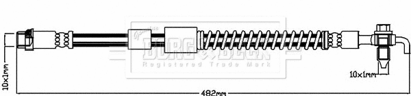 Brake Hose (BBH8042)