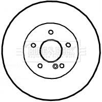 Brake Disc (BBD4663)