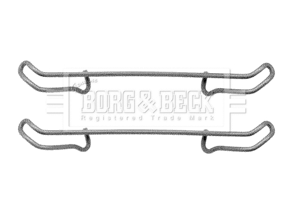 Accessory Kit, disc brake pad (BBK1045)