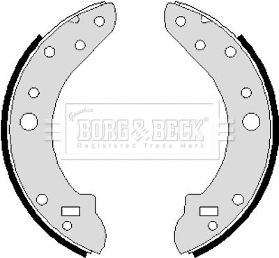 Brake Shoe Set (BBS6093)