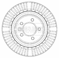 Brake Disc (BBD5912S)