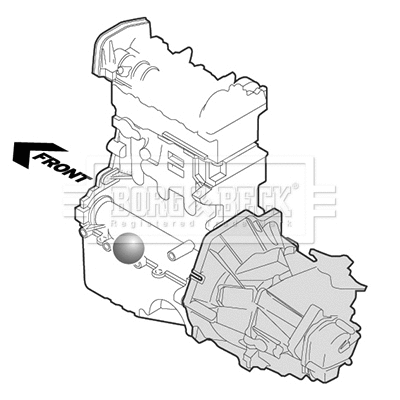 Mounting, engine (BEM4420)