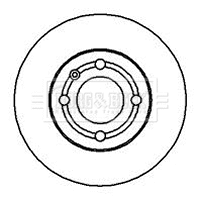 Brake Disc (BBD5109)