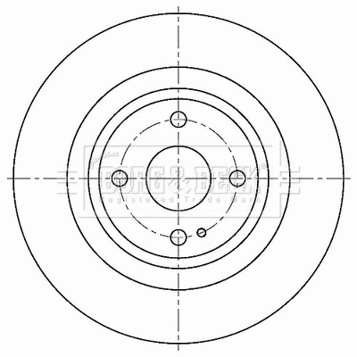 Brake Disc (BBD5515)