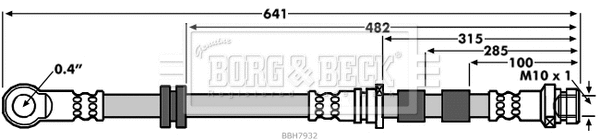 Brake Hose (BBH7932)