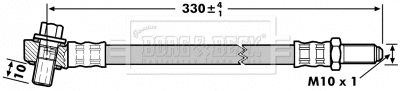 Brake Hose (BBH7025)