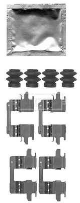 Accessory Kit, disc brake pad (BBK1605)