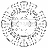 Brake Disc (BBD4464)